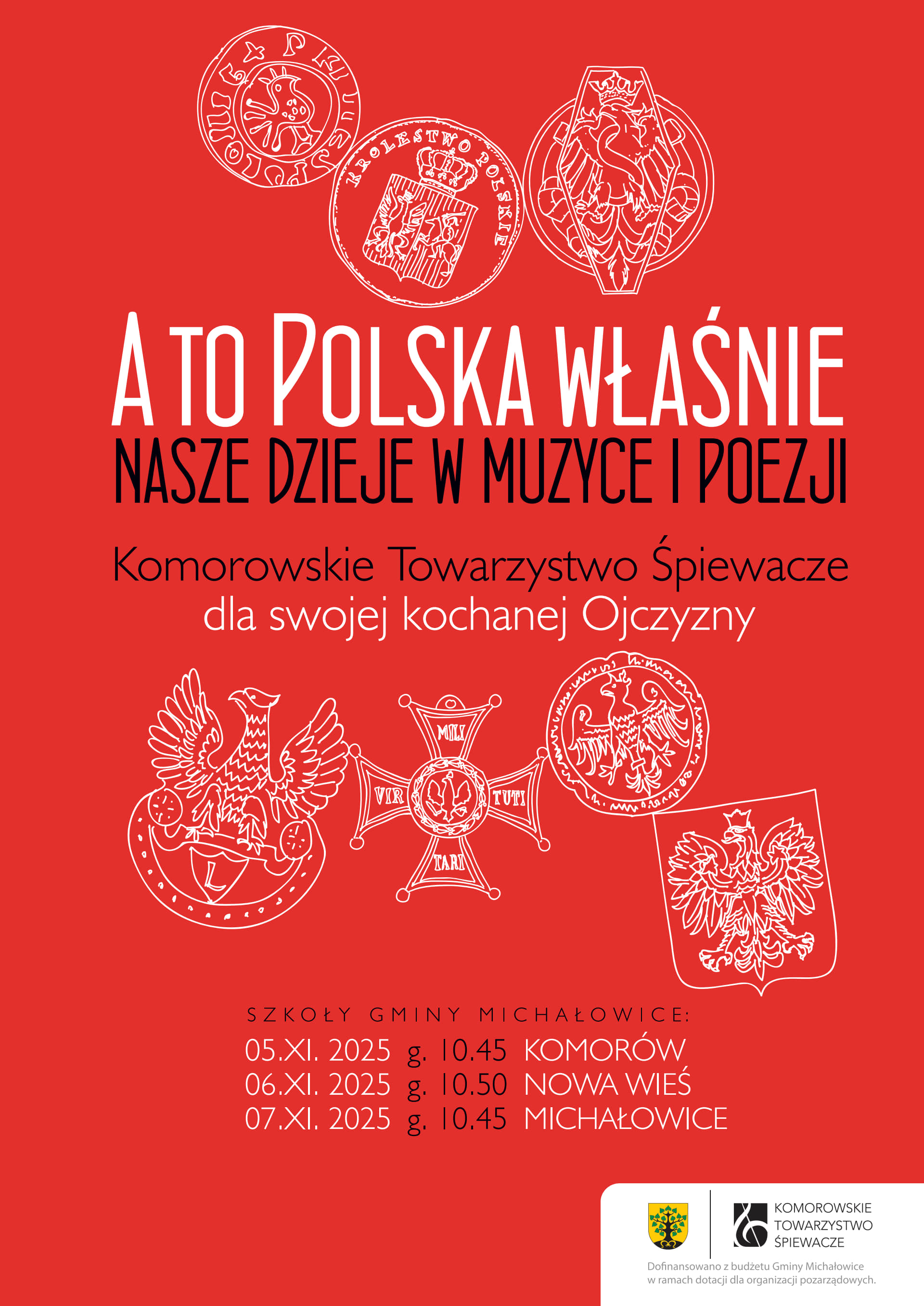 Grafika zawiera treść komunikatu